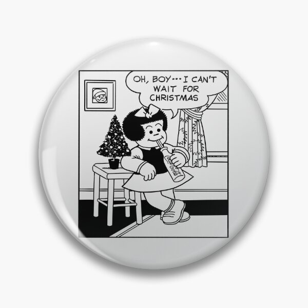 Item preview, Can’t Wait For Christmas - NANCY - classic comic Vintage designed and sold by ZERO-MIND.