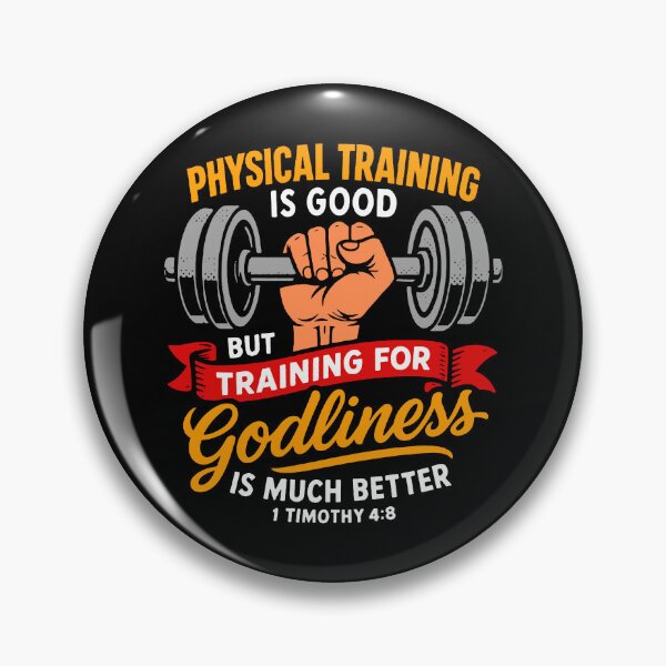 Item preview, 1 Timothy 4:8 Training For Godliness Is Much Better designed and sold by plushism.