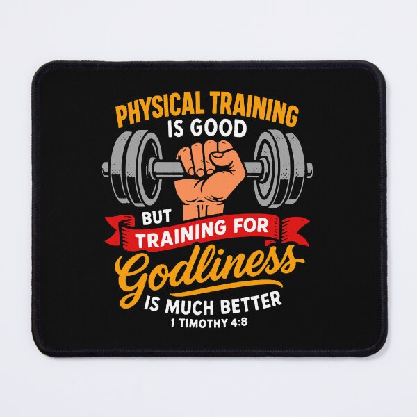 Item preview, 1 Timothy 4:8 Training For Godliness Is Much Better designed and sold by plushism.