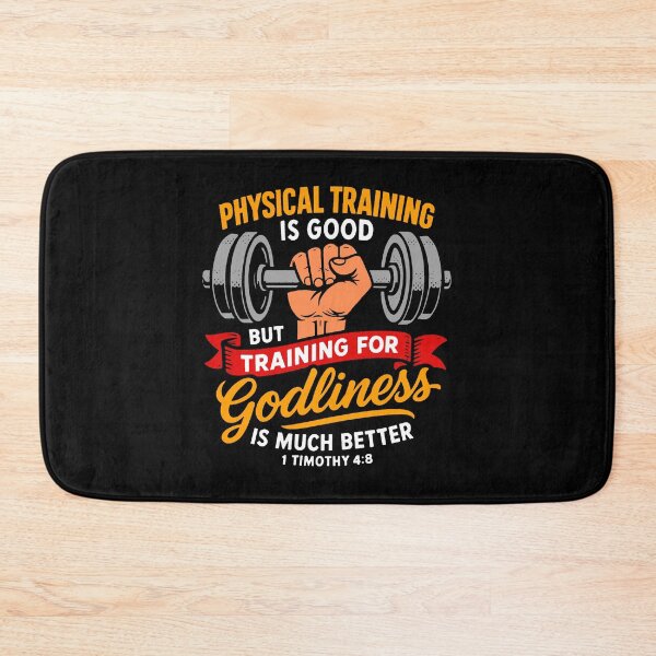 Item preview, 1 Timothy 4:8 Training For Godliness Is Much Better designed and sold by plushism.
