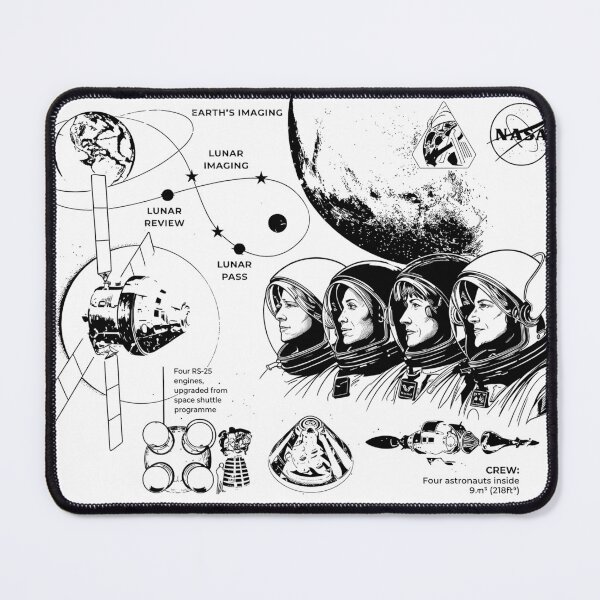 Item preview, Vintage Artemis II 2026 designed and sold by FableMind.