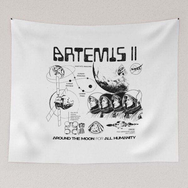 Item preview, Vintage Artemis II 2026 designed and sold by FableMind.