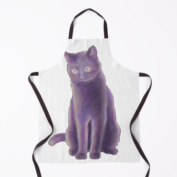 Item preview, Purple sparkle cat  designed and sold by sunscasm.