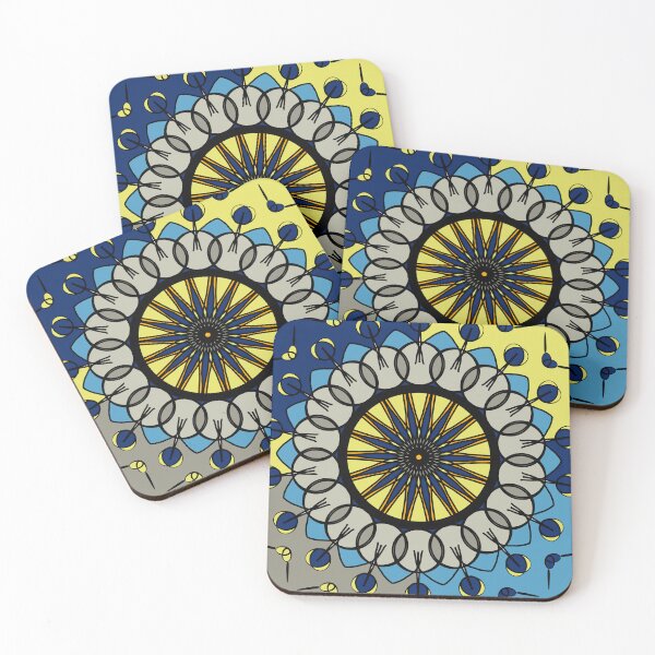Item preview, Modern Kaleidoscope Pattern Design designed and sold by SahmatArt.