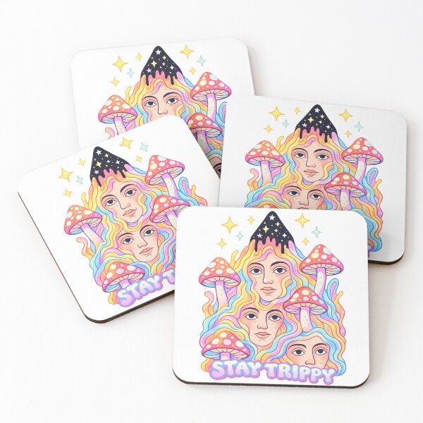 Item preview, Stay Trippy Psychedelic Art Design designed and sold by SoftSproutstu.