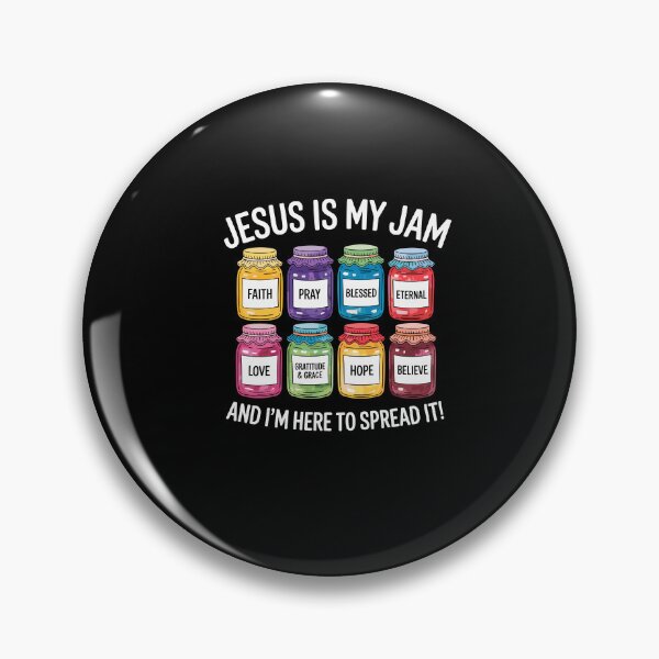 Item preview, Jesus Is My Jam and I'm Here To Spread It Christian designed and sold by Dressed For  Duty.