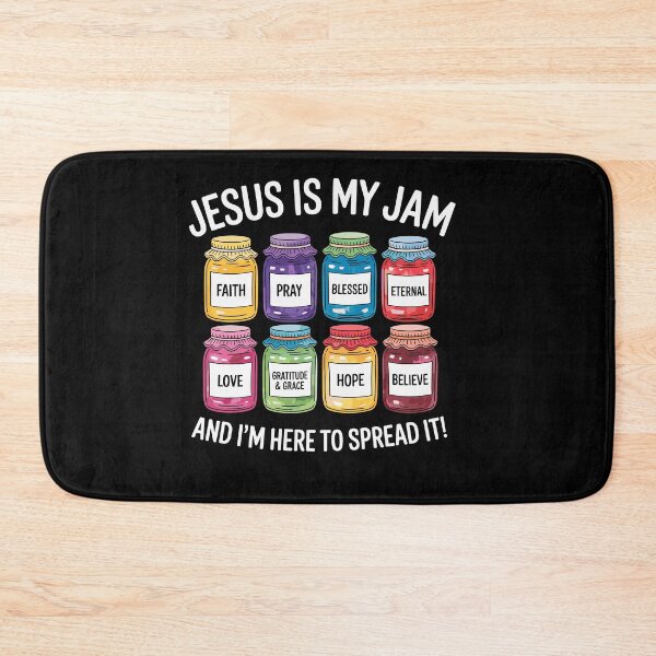 Item preview, Jesus Is My Jam and I'm Here To Spread It Christian designed and sold by Dressed For  Duty.