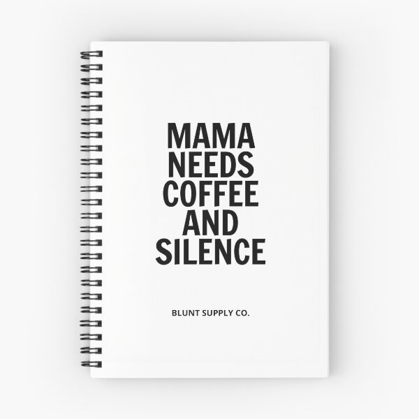 Item preview, Mama Needs Coffee And Silence | Funny Mum Gift | Mothers Day Humor designed and sold by BluntSupplyCo.