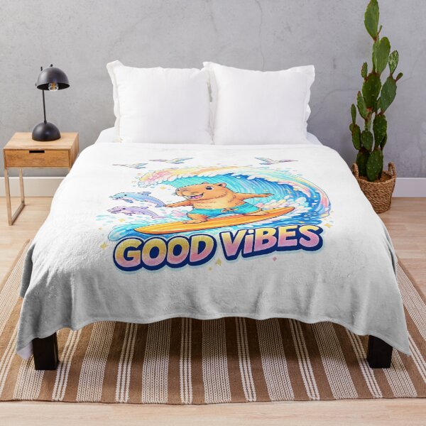 Item preview, Good Vibes Retro Aesthetic Typography Design designed and sold by SoftSproutstu.