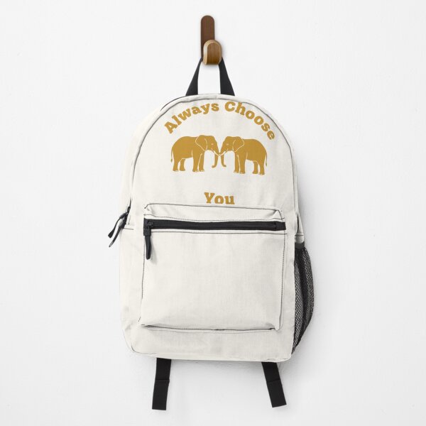 Item preview, Always Choose You Elephant Couple Minimalist Art designed and sold by SavannaStrikes.