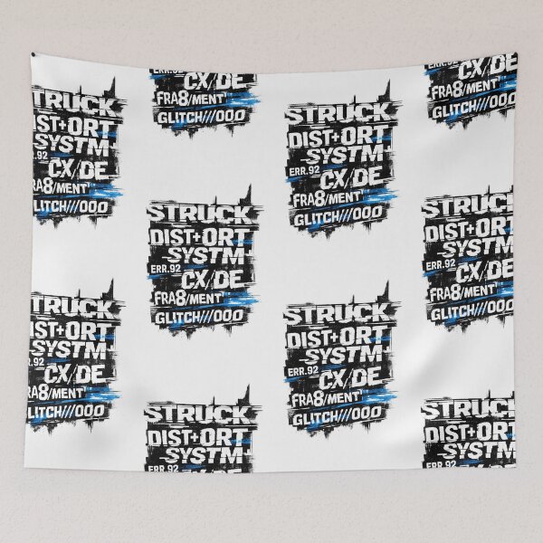 Item preview, Neo-Brutalist System Error Experimental Typography Collage designed and sold by avinigav.