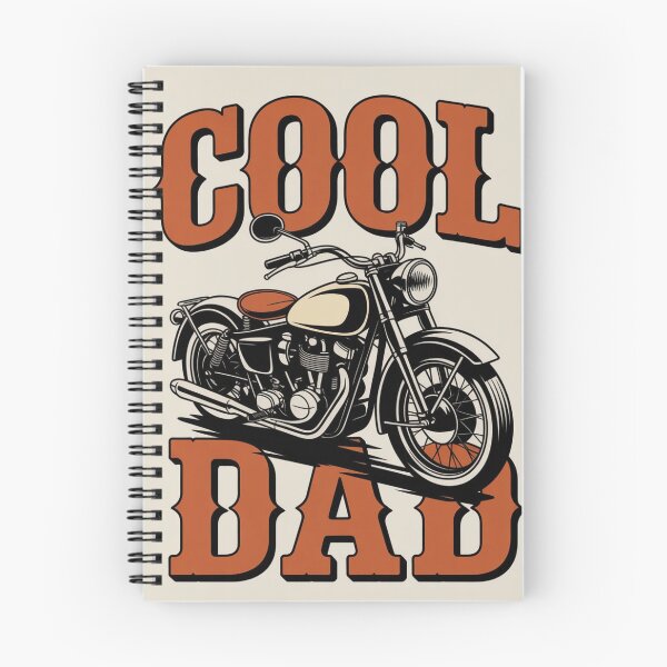 Item preview, Cool Dad Vintage Biker Illustration designed and sold by myforestfog.