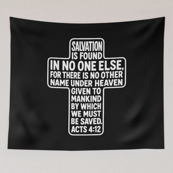 Item preview, Acts 4:12 Salvation Is Found In No One Else designed and sold by plushism.