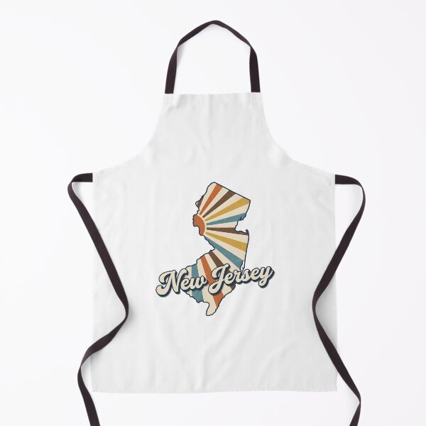 Item preview, New Jersey Retro Sunset State Silhouette – Vintage Distressed Design designed and sold by Paper Drip.