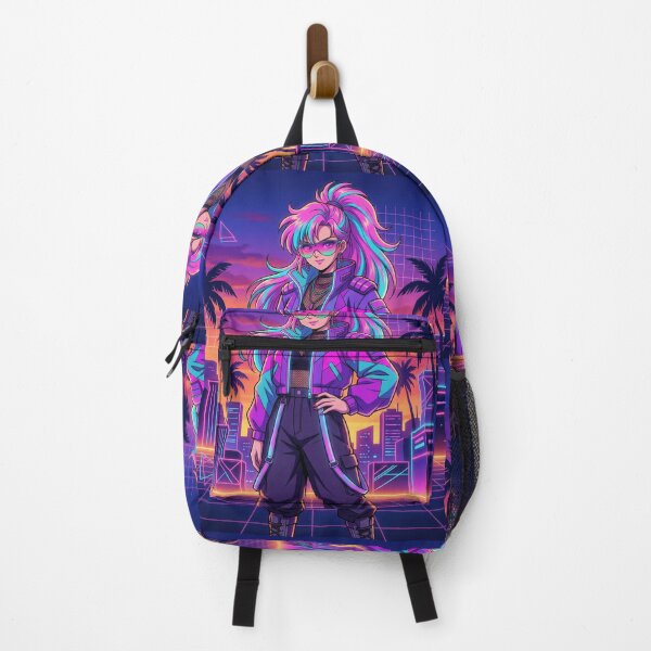 Item preview, 90s Synthwave retro character designed and sold by Priyan96.
