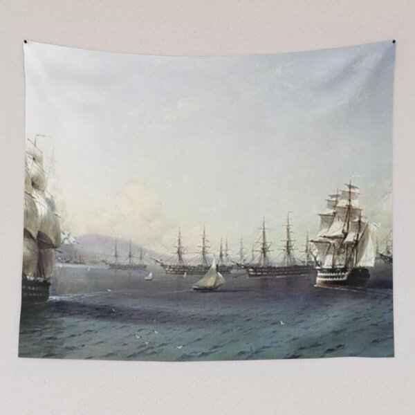 Item preview, The Black Sea Fleet in Feodosia Bay designed and sold by SharonTheFirst.