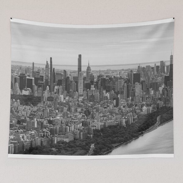Item preview, Manhattan Skyline Aerial designed and sold by SchelzHorizons.