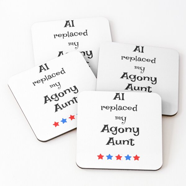 Item preview, Agony Aunt designed and sold by The WordCatcher Street.