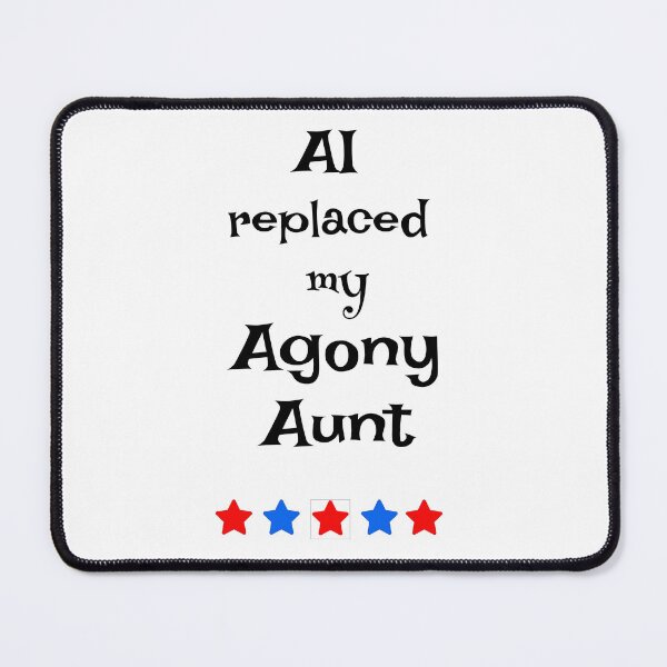Item preview, Agony Aunt designed and sold by The WordCatcher Street.