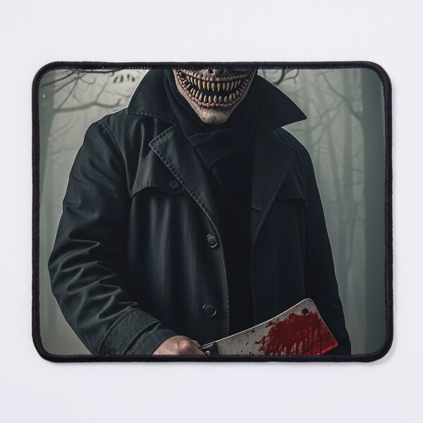 Item preview, The Stitch-Faced Butcher of Scary Town - Bloody Cleaver Slasher designed and sold by The monster .
