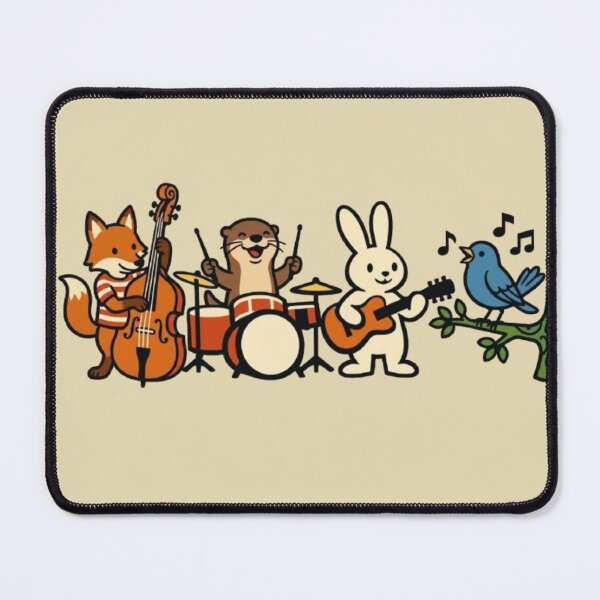 Item preview, Animal Band – Cute Musical Friends Design designed and sold by Dogandesighn.