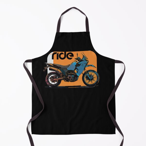 Item preview, KLR 650 Retro Ride Motorcycle Tee designed and sold by FroggyBaBoy.