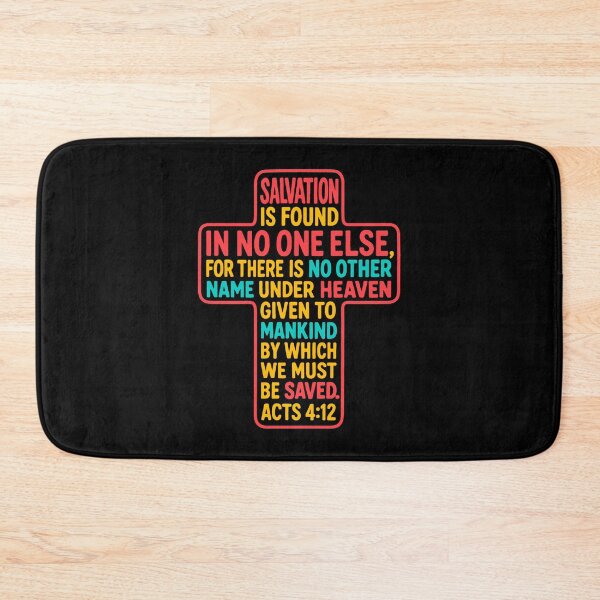 Item preview, Acts 4:12 Salvation Is Found In No One Else designed and sold by plushism.