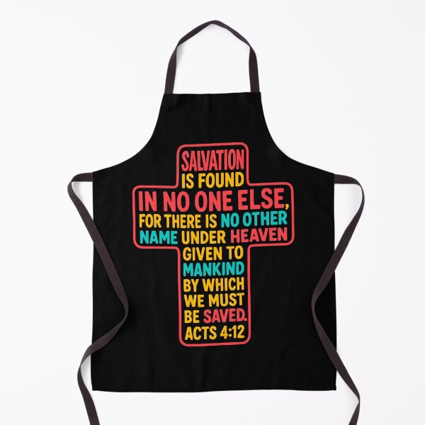 Item preview, Acts 4:12 Salvation Is Found In No One Else designed and sold by plushism.