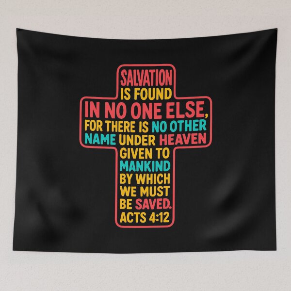 Item preview, Acts 4:12 Salvation Is Found In No One Else designed and sold by plushism.