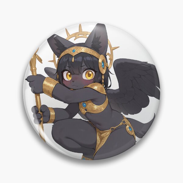 Item preview, Anubia, Egyptian Jackal Goddess designed and sold by CeluniaMoon's Art - Cute Furry, Anime, and More! .