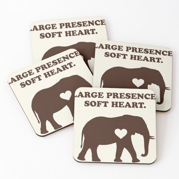 Item preview, Elephant Wall Art Minimalist Nursery Heart Silhouette designed and sold by SavannaStrikes.