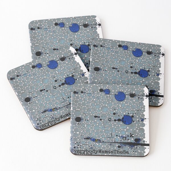 Item preview, Orbiting the same ache in blue. designed and sold by clkclkclk.