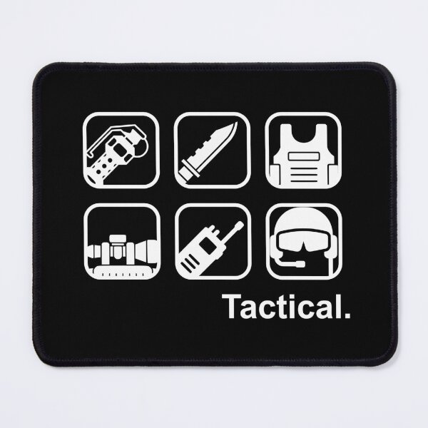 Item preview, Tactical. FPS icons gamer tee - White designed and sold by CB Photography and Design.