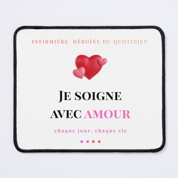 Item preview, Nurse – "I care with love" – Everyday Hero designed and sold by DIAMVERA.