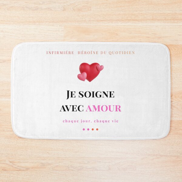 Item preview, Nurse – "I care with love" – Everyday Hero designed and sold by DIAMVERA.
