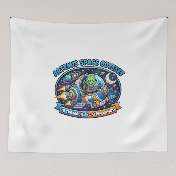 Item preview, ARTEMIS SPACE LAUNCH designed and sold by likbatonboot.