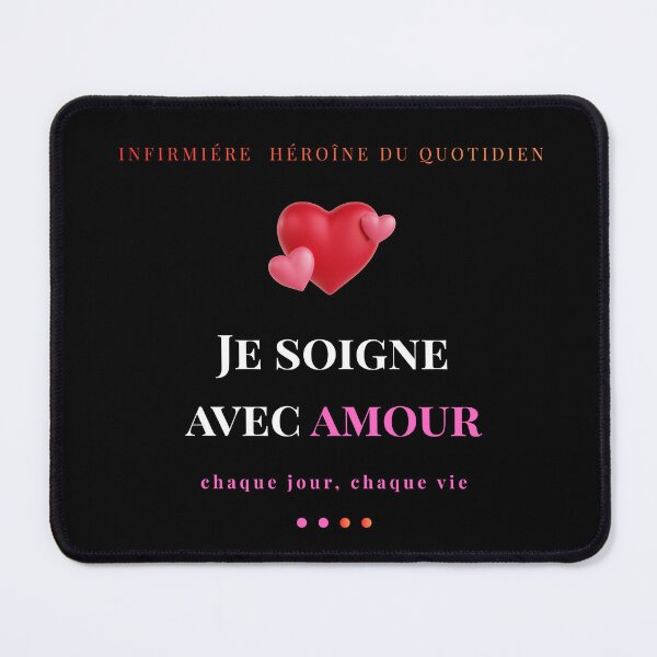 Item preview, Nurse – "I care with love" – Everyday Hero designed and sold by DIAMVERA.