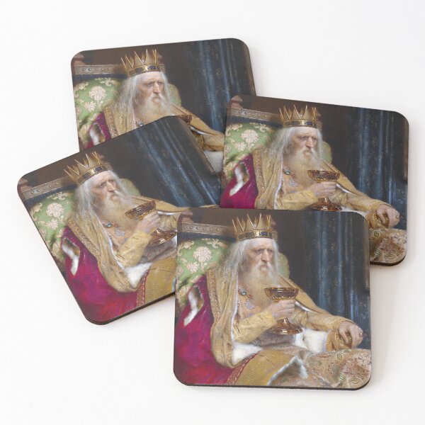 Item preview, The old king of Thule mourns his dead woman, 1896 designed and sold by L'Atelier 1888.