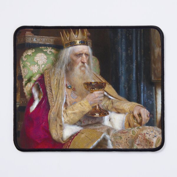 Item preview, The old king of Thule mourns his dead woman, 1896 designed and sold by L'Atelier 1888.