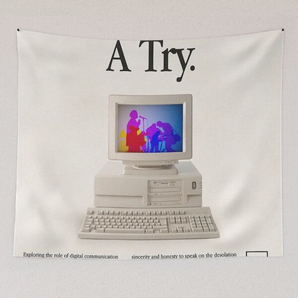 Item preview, Give Yourself A Try (The 1975) designed and sold by bryantdiana.