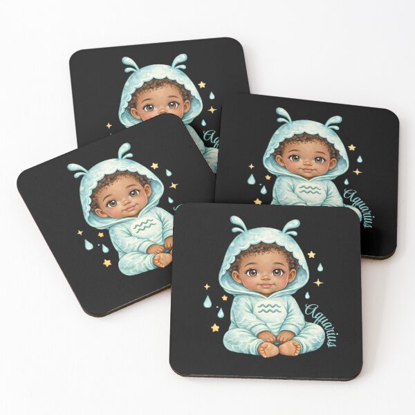 Item preview, Baby Aquarius Zodiac – Cute Astrology Baby, Aquarius Sign Gift designed and sold by Silaris Designs.