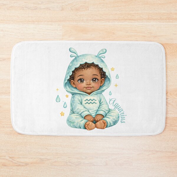 Item preview, Baby Aquarius Zodiac – Cute Astrology Baby, Aquarius Sign Gift designed and sold by Silaris Designs.