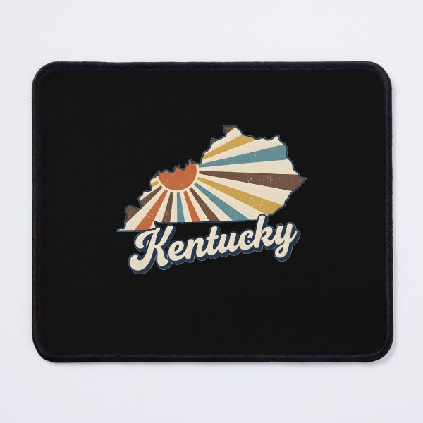Item preview, Kentucky Retro Sunset State Silhouette – Vintage Distressed Design designed and sold by Paper Drip.