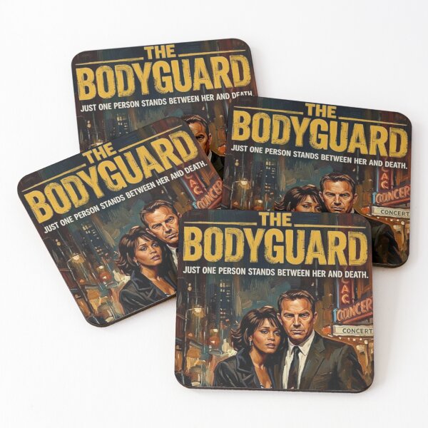 Item preview, The Bodyguard: Just One Person Stands Between Her and Death designed and sold by Art's Diner.