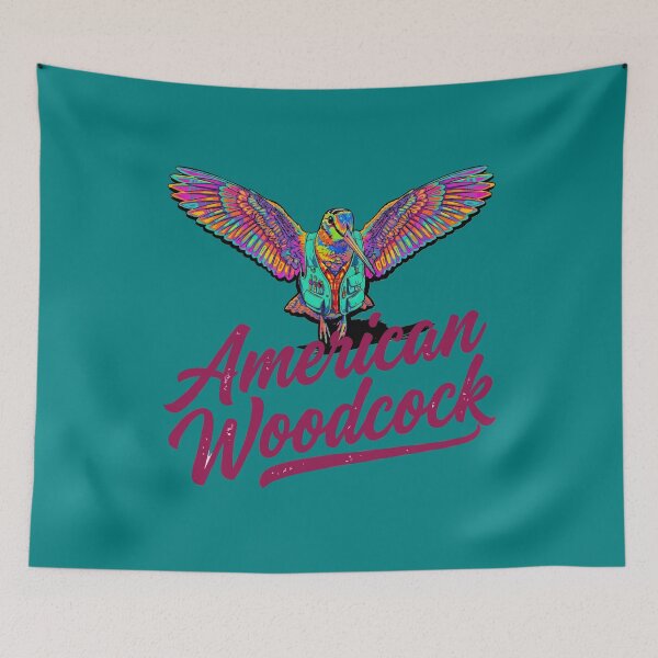 Item preview, American Woodcock Pop Art - Flying designed and sold by Tee-se Me More.