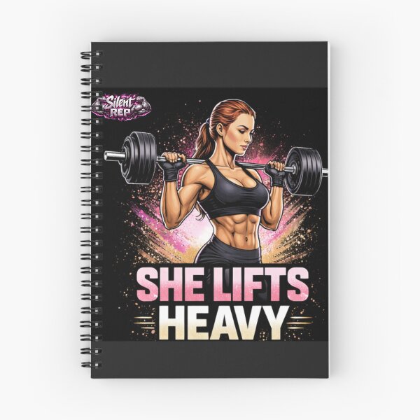 Item preview, SHE LIFTS HEAVY designed and sold by SilentRep.
