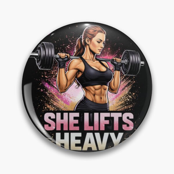 Item preview, SHE LIFTS HEAVY designed and sold by SilentRep.