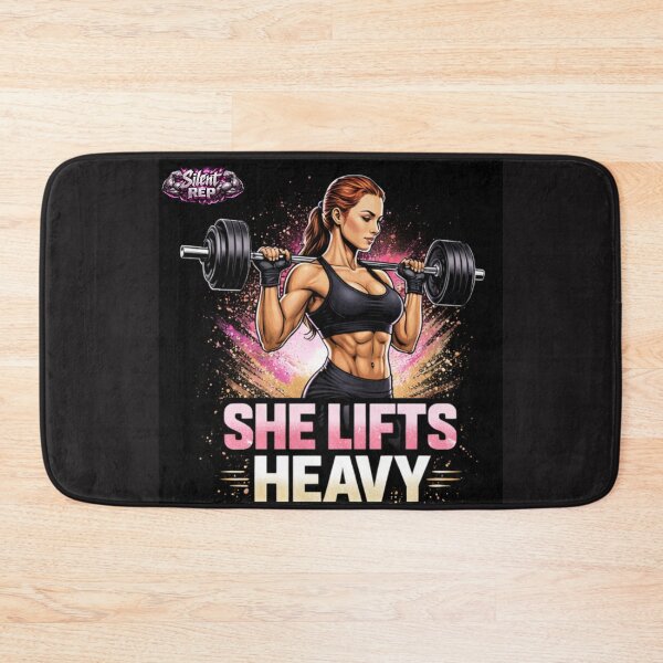 Item preview, SHE LIFTS HEAVY designed and sold by SilentRep.