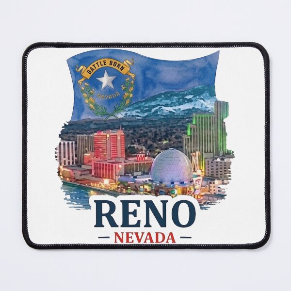 Item preview, Reno Nevada - Travel Art designed and sold by vectcd.