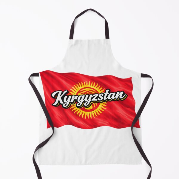 Item preview, Kyrgyzstan Flag Waving Design – Kyrgyz National Pride Graphic, Central Asia Flag Artwork, Kyrgyz Heritage Gift designed and sold by GarnerSupplyCo.